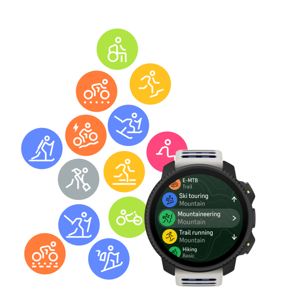 <p>Every sport,</p><p>one watch</p>