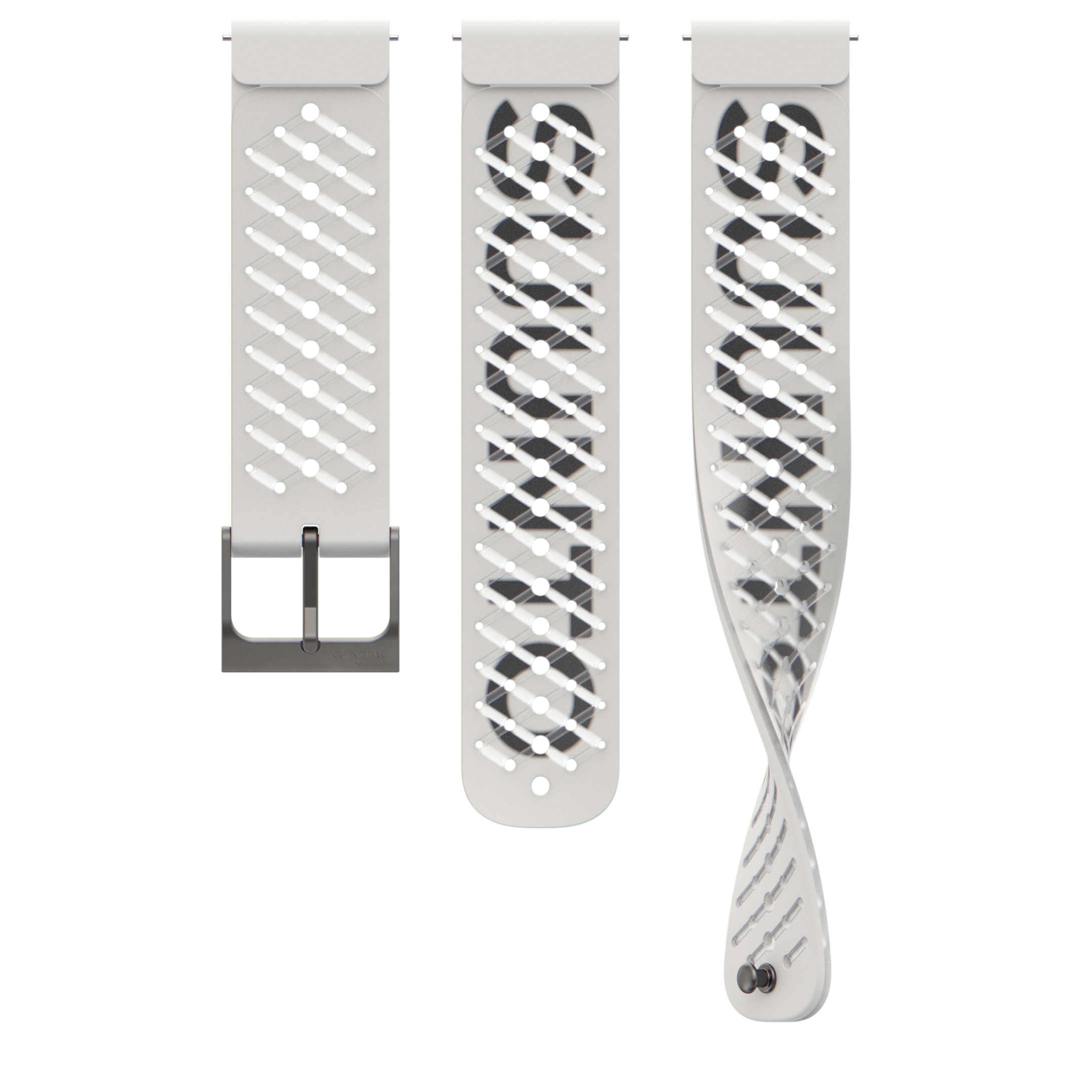 Suunto 22mm Athletic 5 Silicone Strap - White