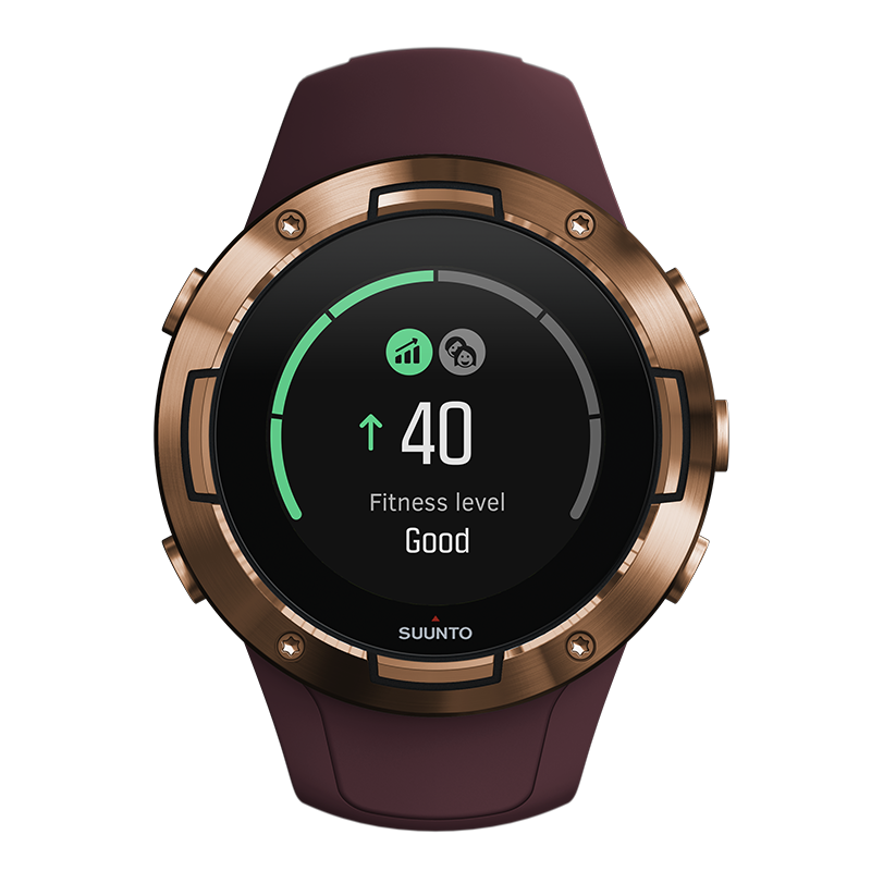 Suunto 5 Burgundy Copper - コンパクトなGPSスポーツウォッチで Suunto 5 Burgundy Copper - コンパクトなGPSスポーツウォッチで