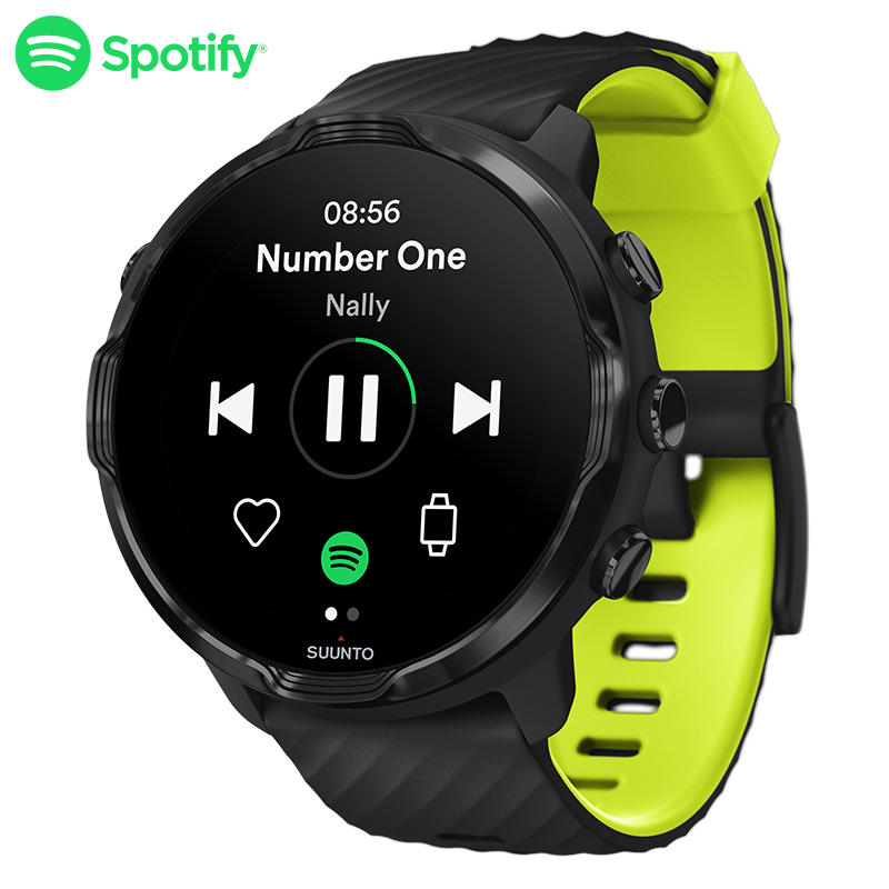 Suunto 7 Black Lime - 多彩なスポーツ体験を提供するスマートウォッチ Suunto 7 Black Lime - 多彩なスポーツ体験を提供するスマートウォッチ