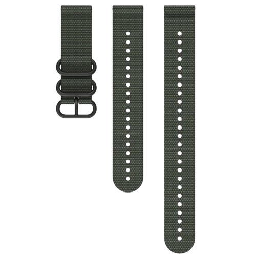 Suunto 22mm Explore 1 Textile Strap Forest Green M+L Watch Band