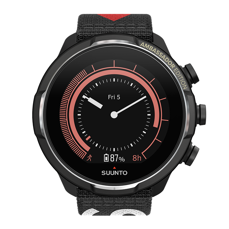 Suunto 9 Baro Black - GPS sports watch with a long battery life