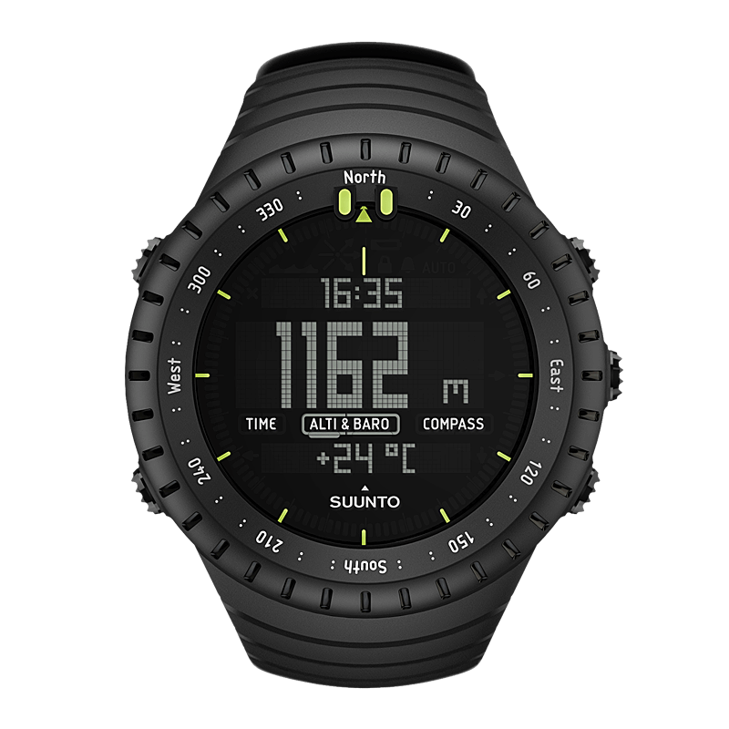 SUUNTO CORE スント コア 稼働品 あらゆる用途に最適なタクティカルウォッチ | SUUNTO Core All Black
