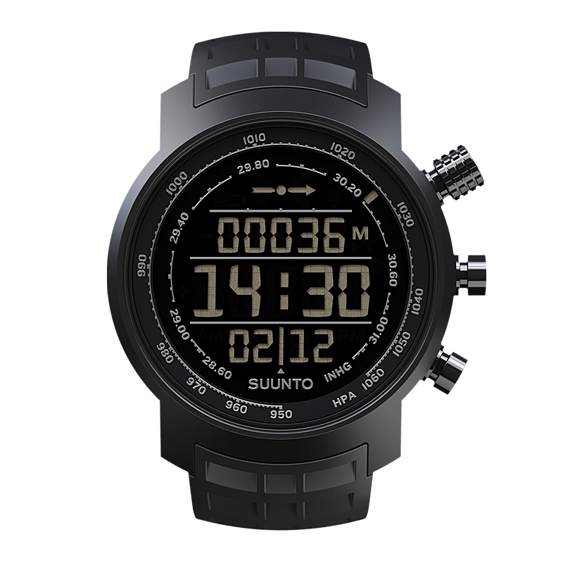 SUUNTO Elementum Terra All Black - プレミアムスポーツウォッチ SUUNTO Elementum Terra All Black - プレミアムスポーツウォッチ