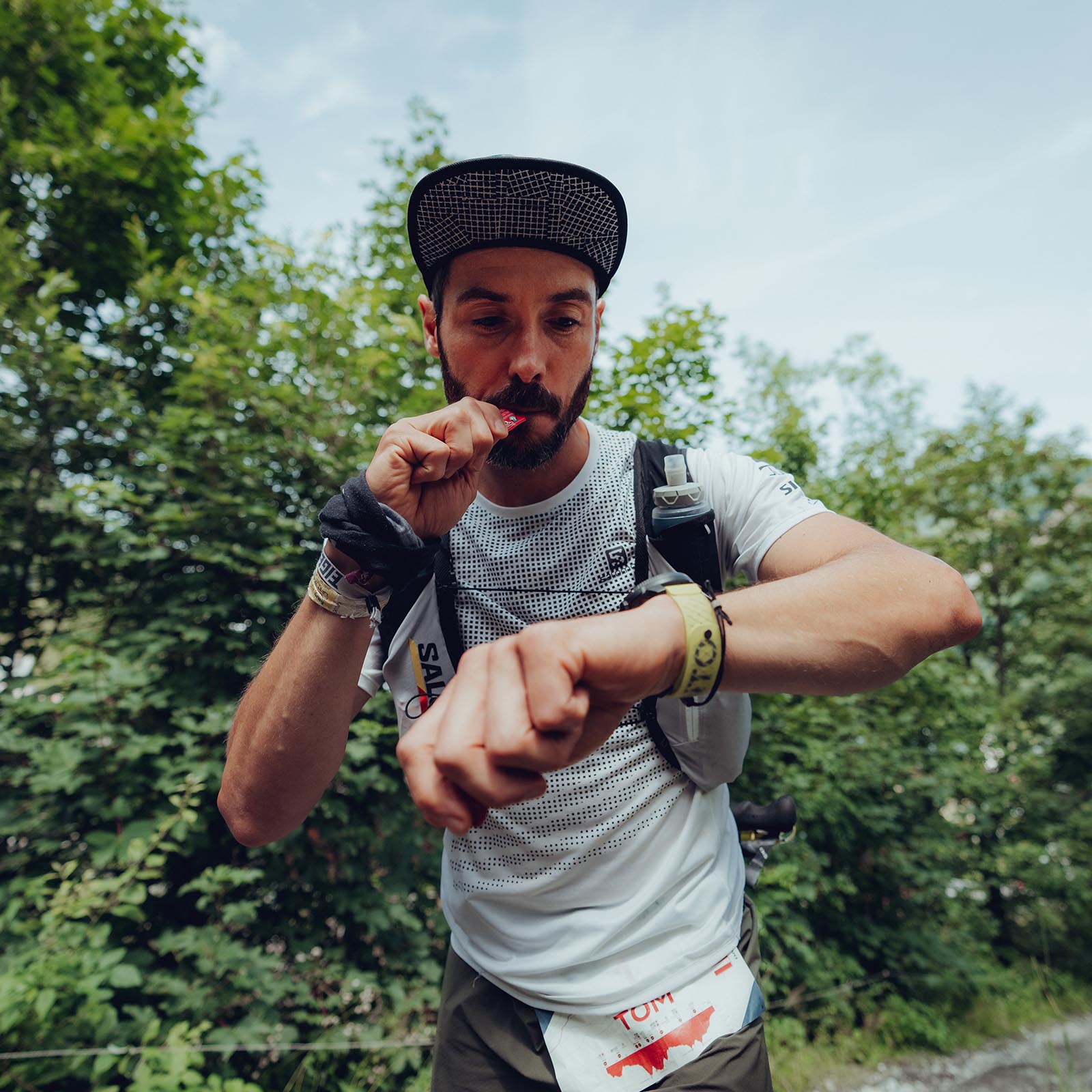 Suunto 22mm Athletic 5 Silicone Strap Lemon Yellow S+M