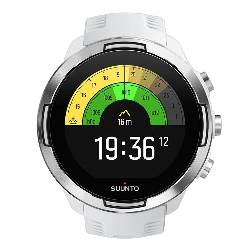Suunto 9 Baro White - バッテリーライフの長いGPSウォッチ Suunto 9 Baro White - バッテリーライフの長いGPSウォッチ