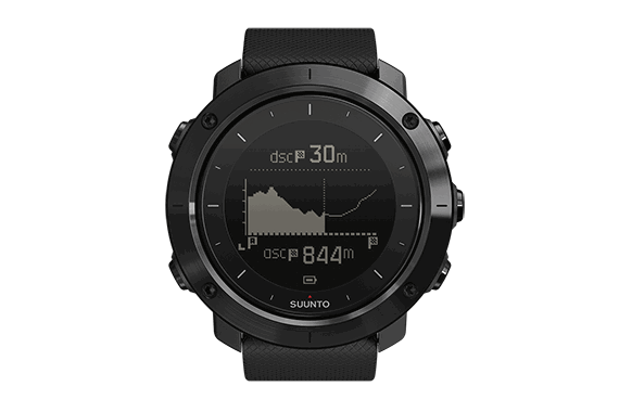 New Suunto Traverse Sapphire Black continues Suunto design heritage