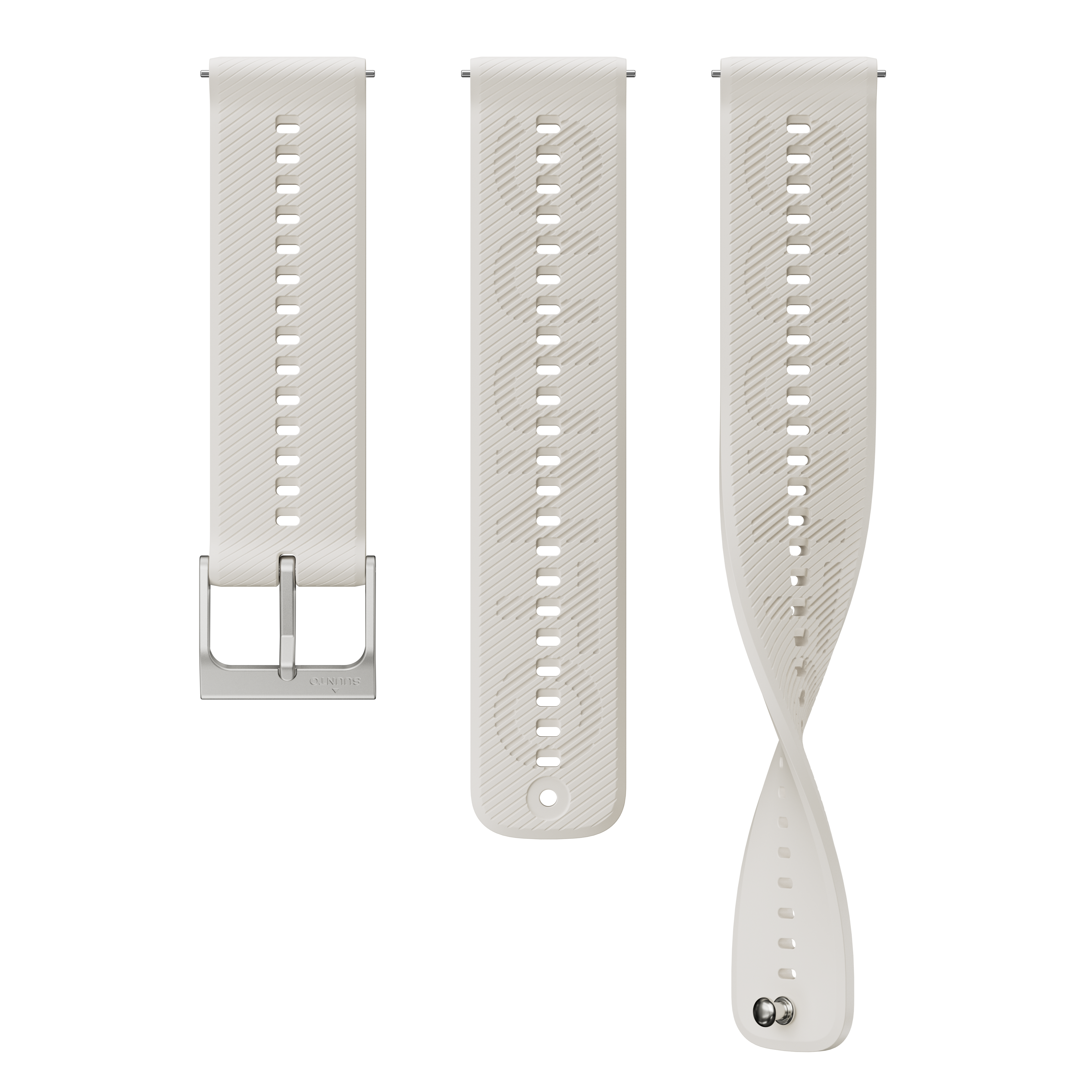 Suunto 22mm Athletic 6 Silicone Strap Frost Gray S+M