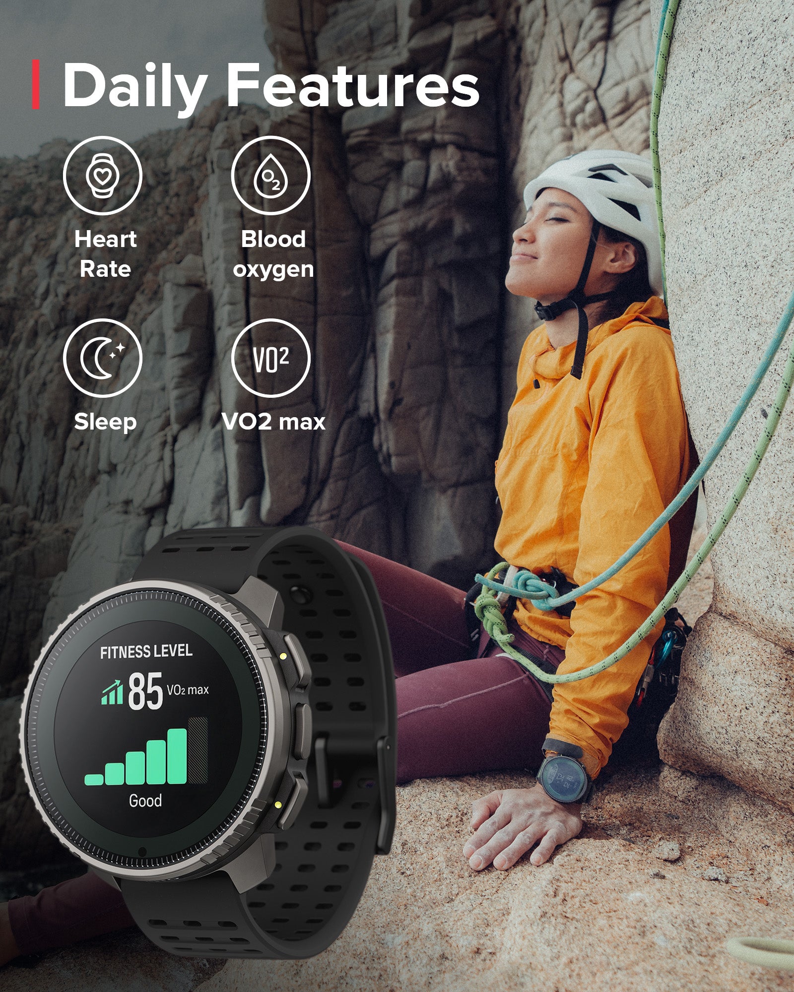 SUUNTO VERTICAL Titanium Solar Black