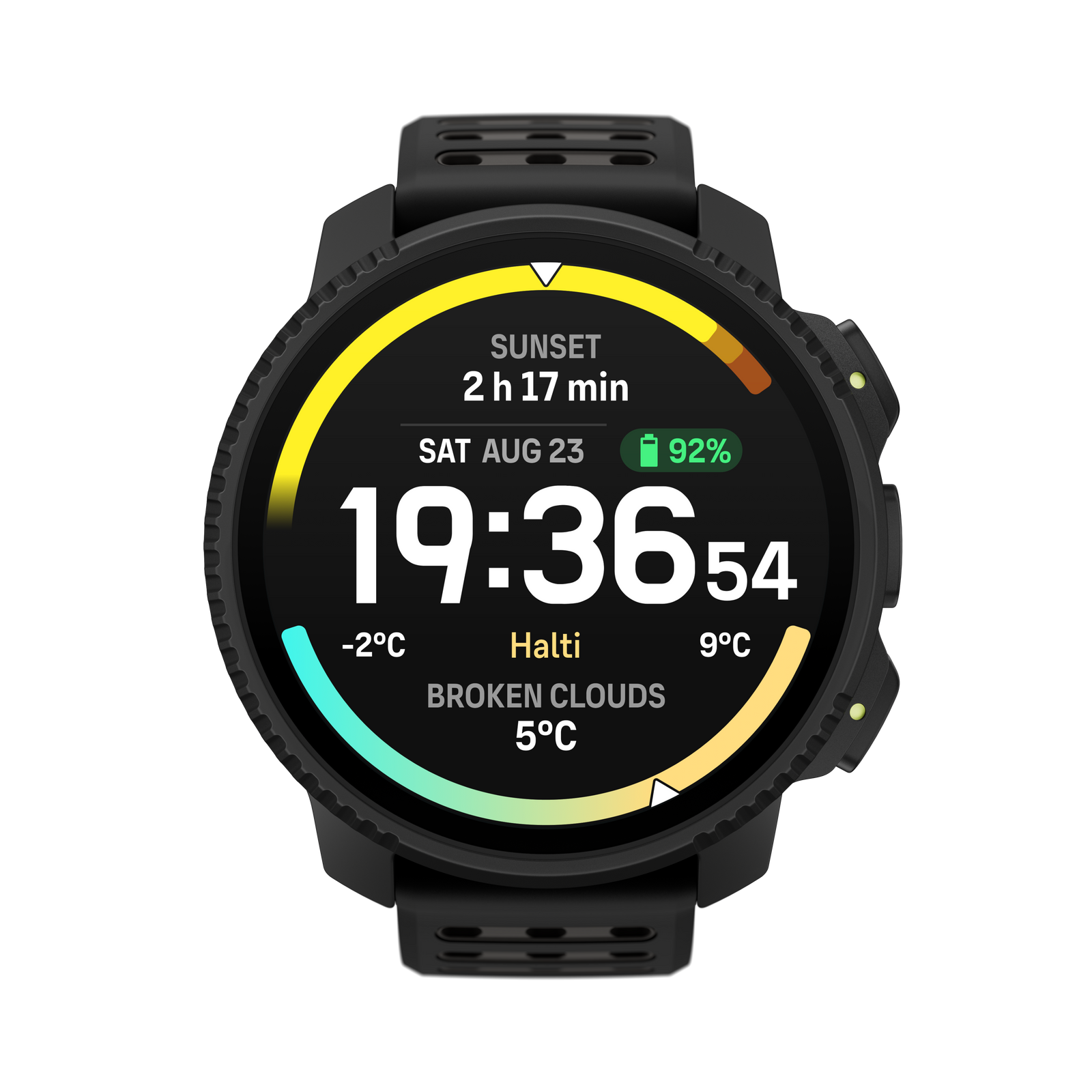 長時間GPS記録とオフラインマップに対応するSuunto Vertical 2 All Black
