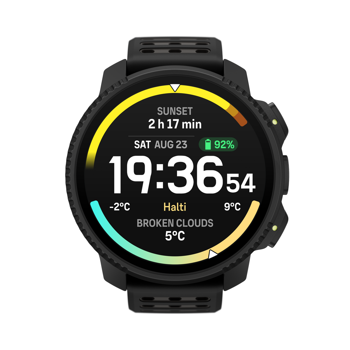 オフラインマップとGPSナビゲーションに対応するSuunto Vertical 2 All Black