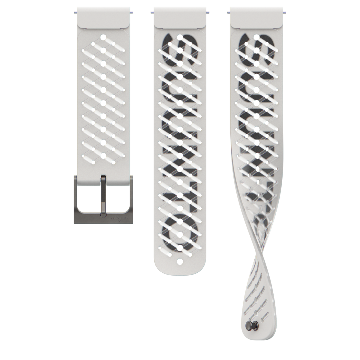 Suunto 22mm Athletic 5 Silicone Strap - White