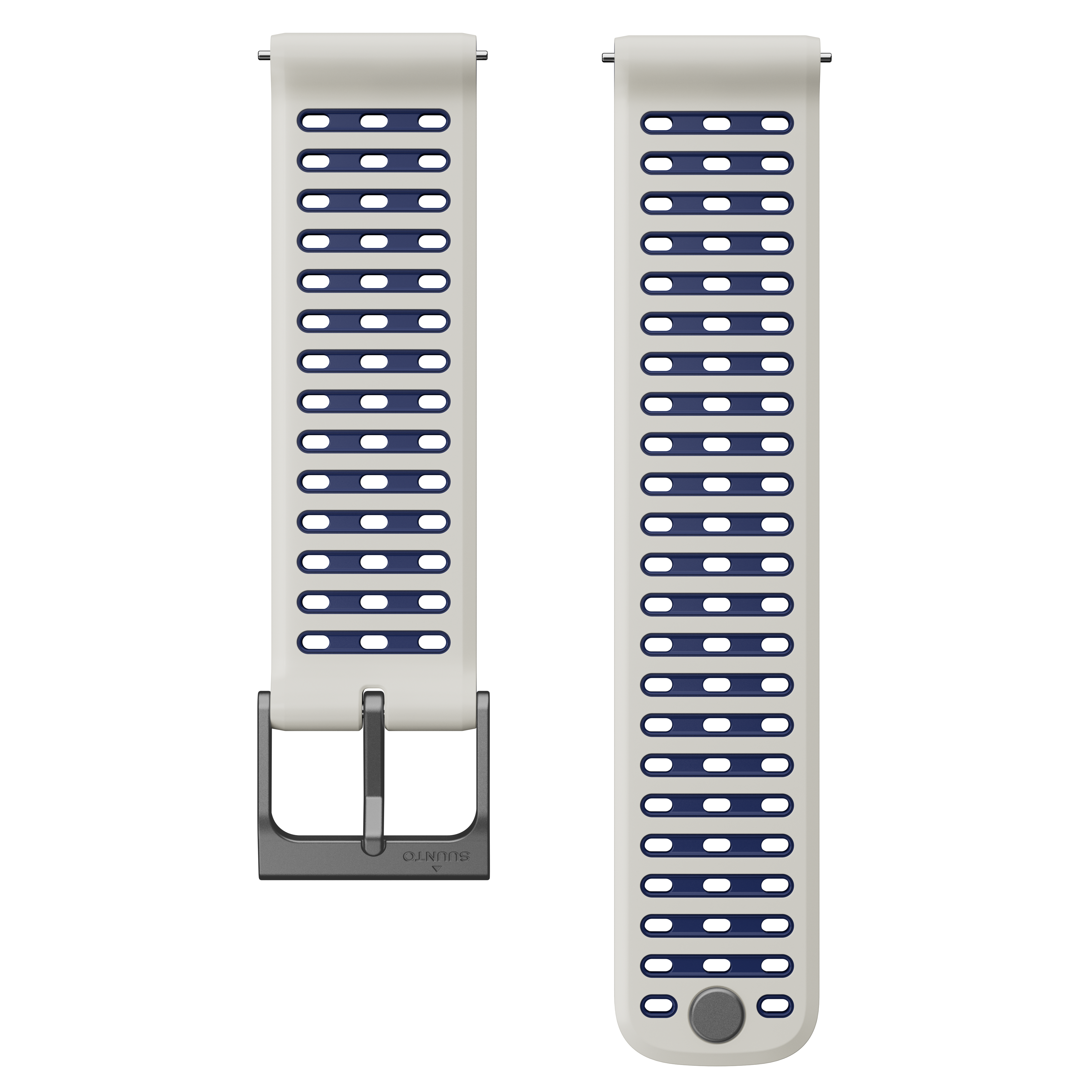 Suunto 22mm Athletic 9 Silicone Strap Arctic Gray S+M