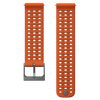 Suunto 22mm Athletic 9 Silicone Strap Canyon Orange S+M