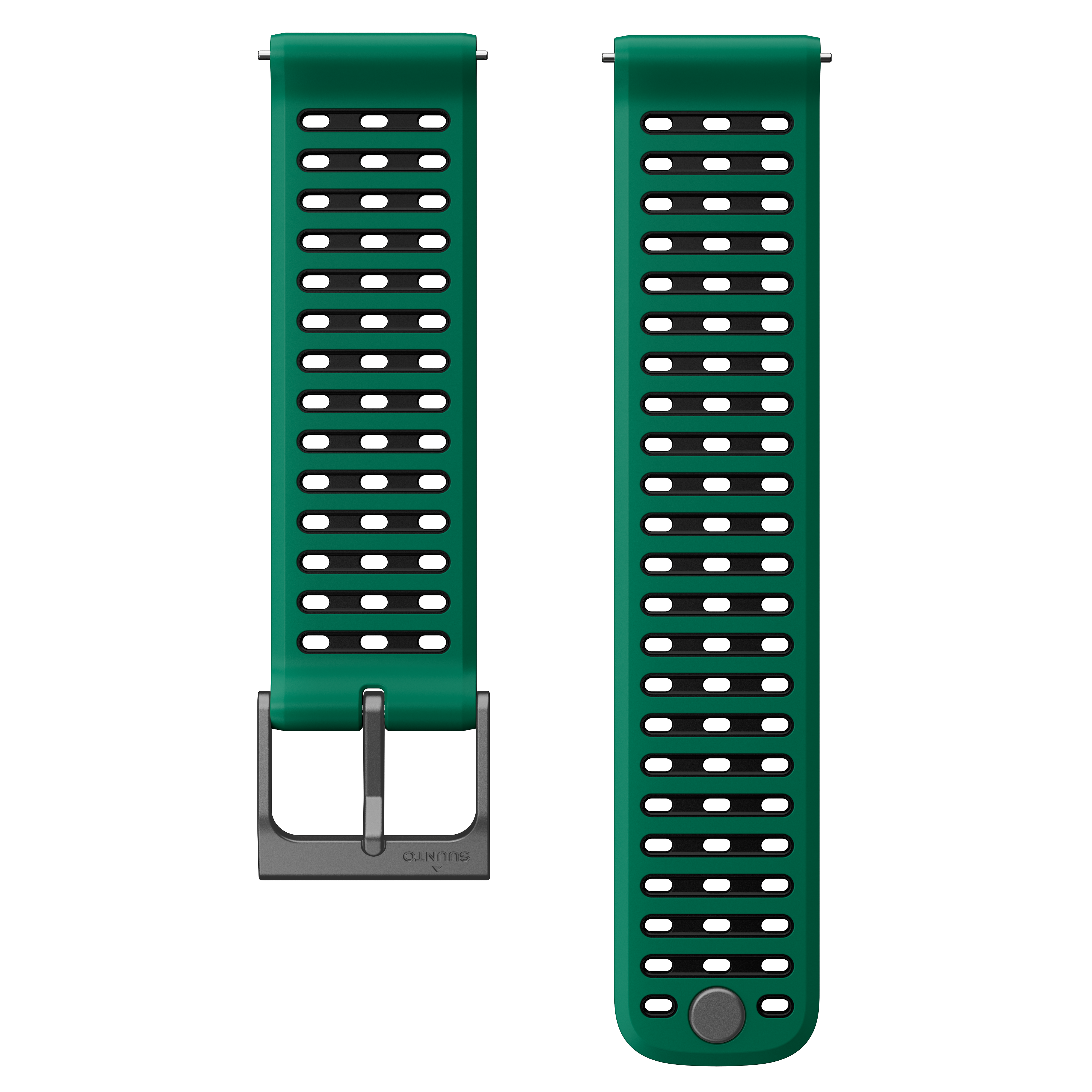 Suunto 22mm Athletic 9 Silicone Strap Pine Green S+M