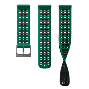 Suunto 22mm Athletic 9 Silicone Strap Pine Green S+M