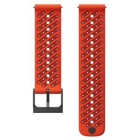 Suunto 22mm Athletic 8 Siliocne Strap Coral Orange S+M
