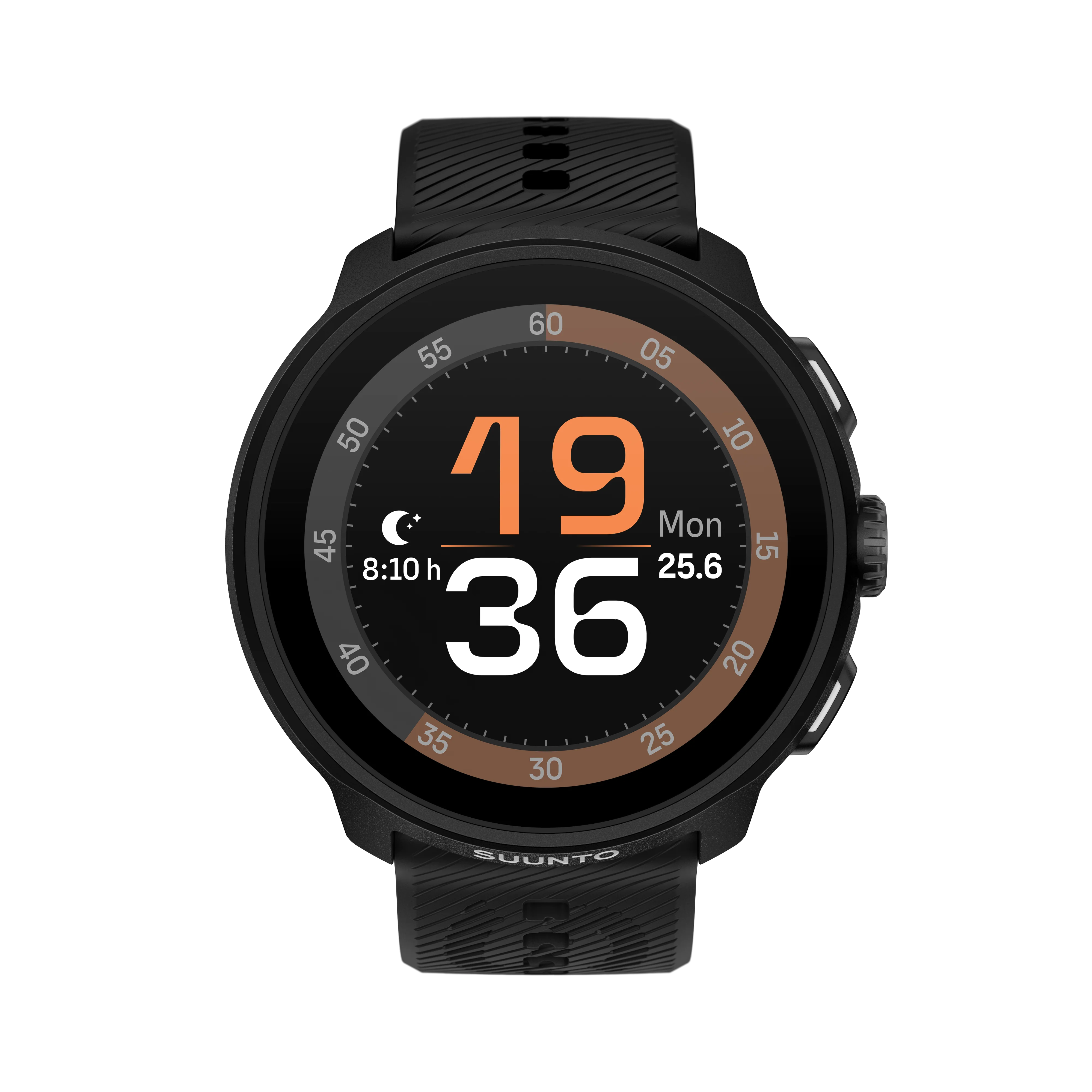Suunto Run All Black with Silicone Strap