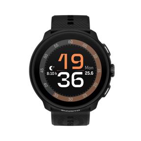 Suunto Run All Black with Silicone Strap