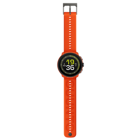 Suunto 22mm Athletic 6 Silicone Strap Coral Orange S+M