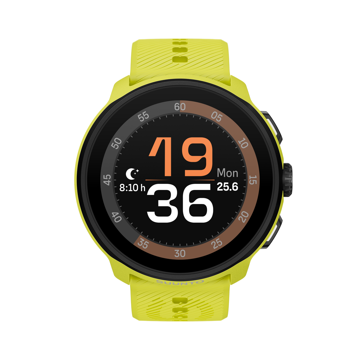 Suunto Run Lime with Silicone Strap
