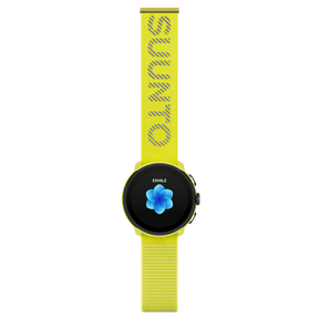 Suunto 22mm Athletic 7 Loop Textile Strap Lime S/M+M/L