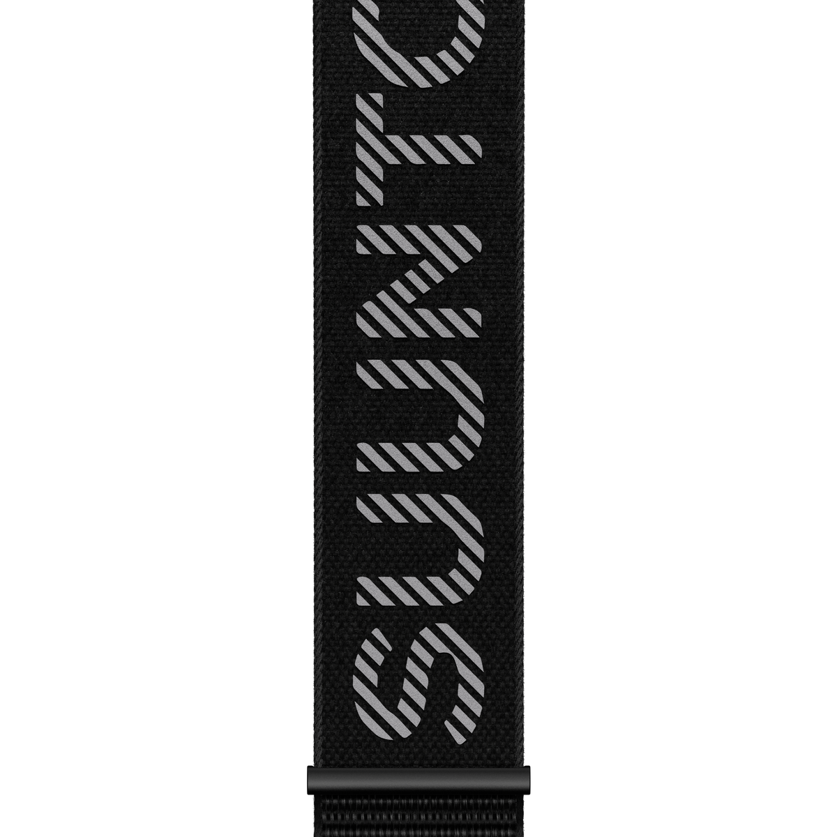 Suunto 22mm Athletic 7 Loop Textile Strap Black S/M+M/L