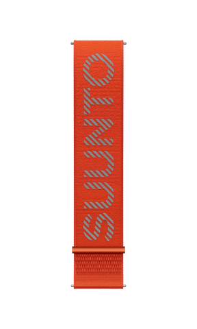 Suunto 22mm Athletic 7 Loop Textile Strap Coral Orange S/M+M/L
