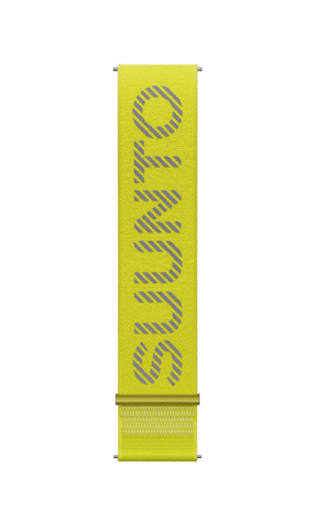Suunto 22mm Athletic 7 Loop Textile Strap Lime S/M+M/L