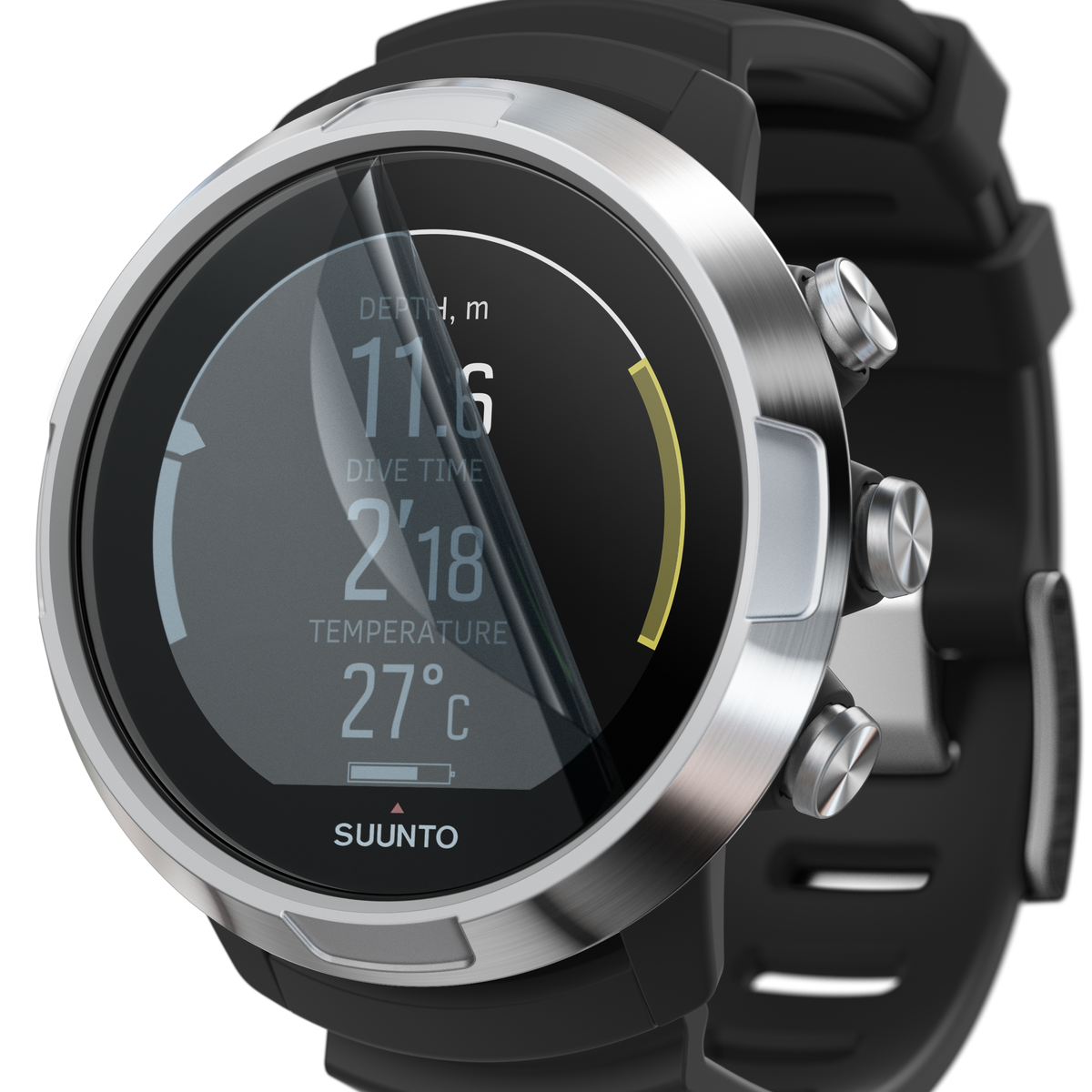 Suunto D5 スクラッチガード - Suunto D5用の高度なディスプレイ保護