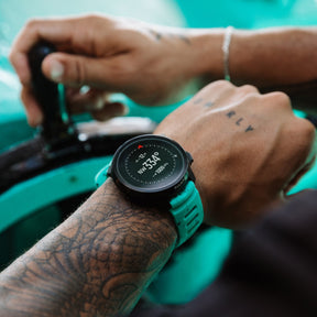 Suunto 22mm Dive 1 Silicone Strap Green Glow S+M