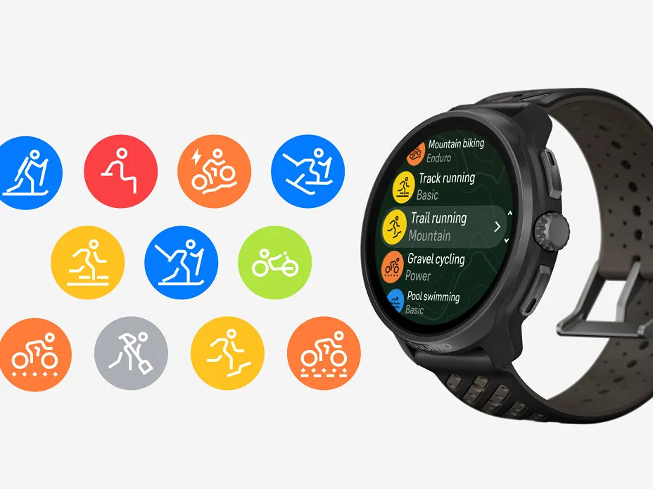 Suunto Race 3S with more than 120 sports modes