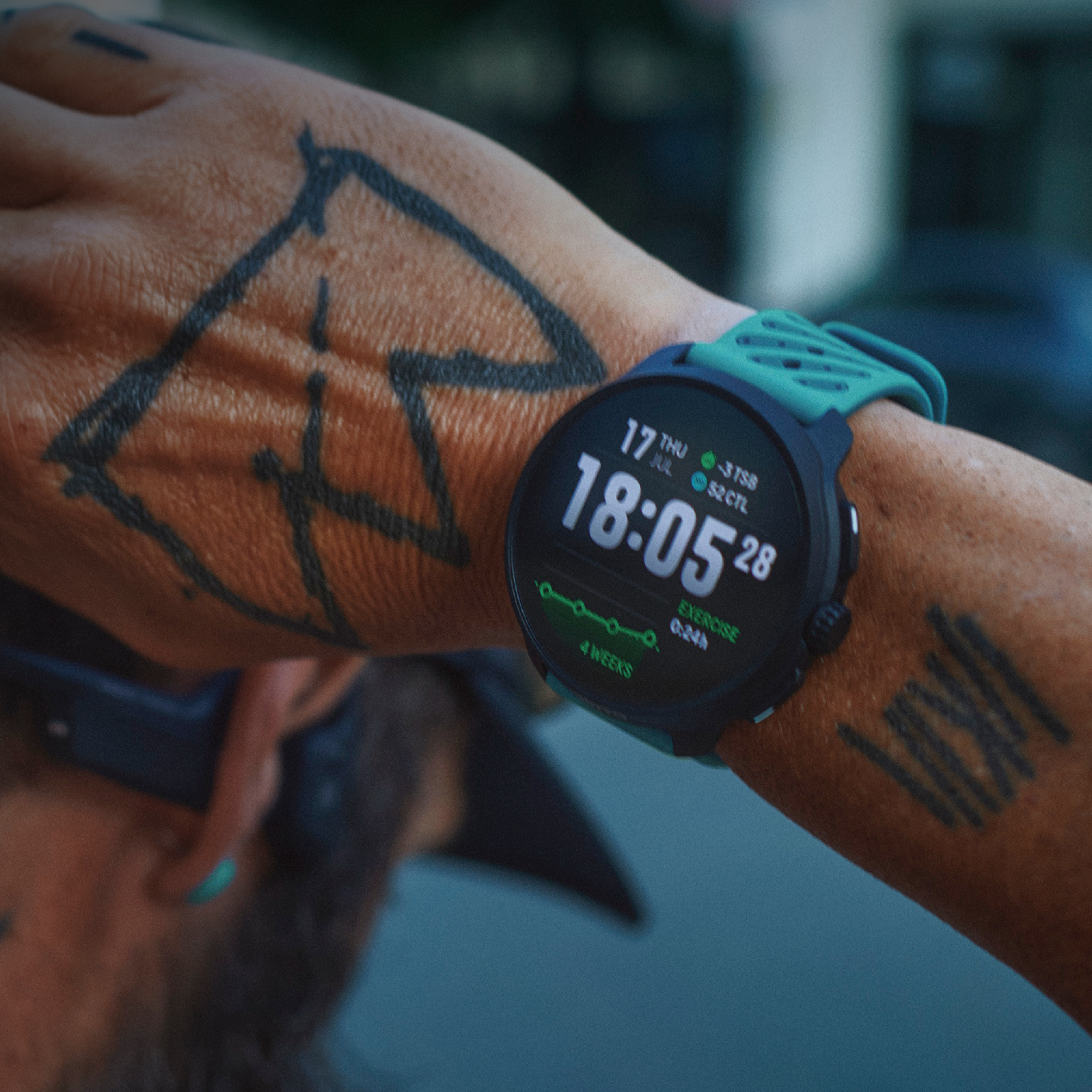 Suunto Race 2 Wave Blue