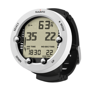 Suunto Vyper Novo White - USB cable, Bungee and rubber boot sold separately