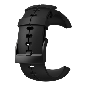 Suunto Ultra All Black Silicone Strap Watch Band