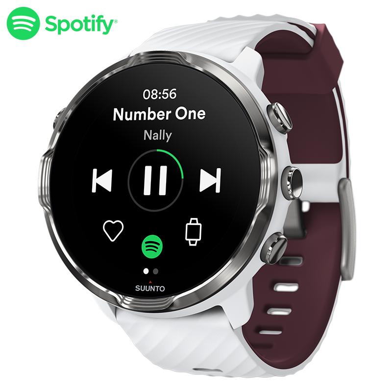 Suunto 7 White Burgundy