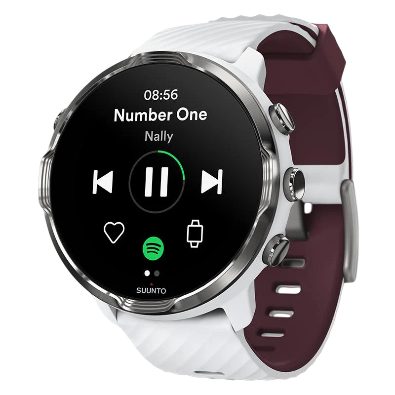 Suunto 7 White Burgundy - Smartwatch with versatile sports experience Suunto 7 White Burgundy - Smartwatch with versatile sports experience