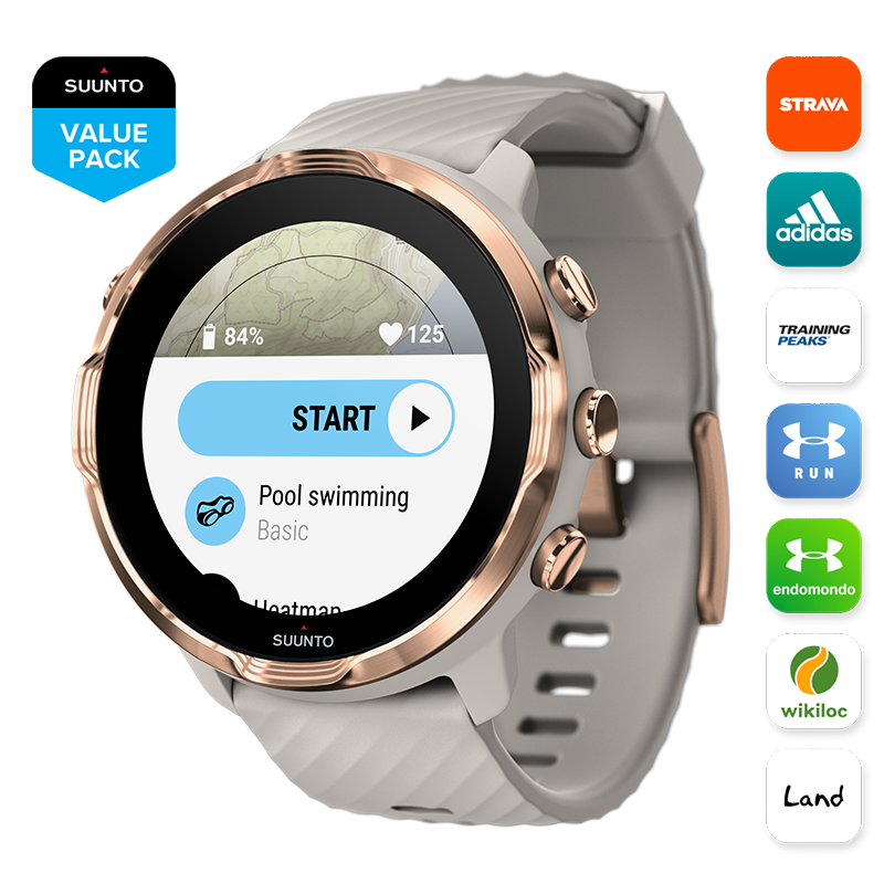 Suunto 7 Sandstone Rosegold
