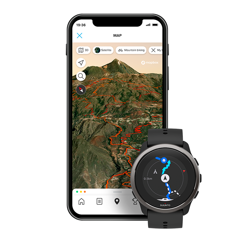 Suunto 5 Peak Cave Green