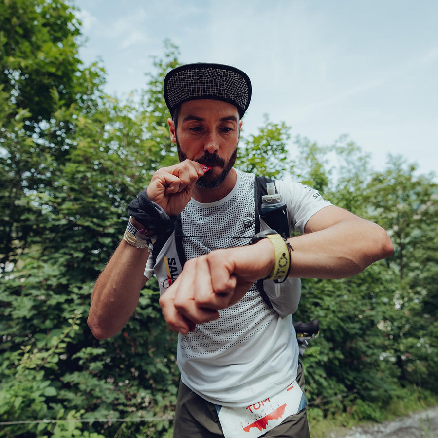 Suunto 22mm Athletic 5 Silicone Strap Lemon Yellow S+M