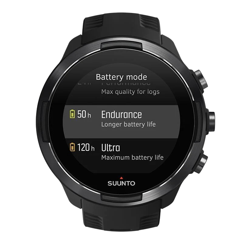 Suunto 9 Baro Black - バッテリーライフの長いGPSウォッチ