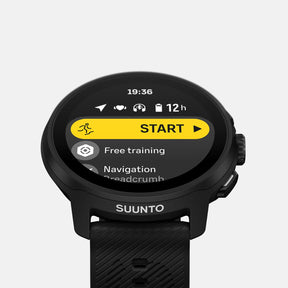 Suunto Run All Black with Silicone Strap
