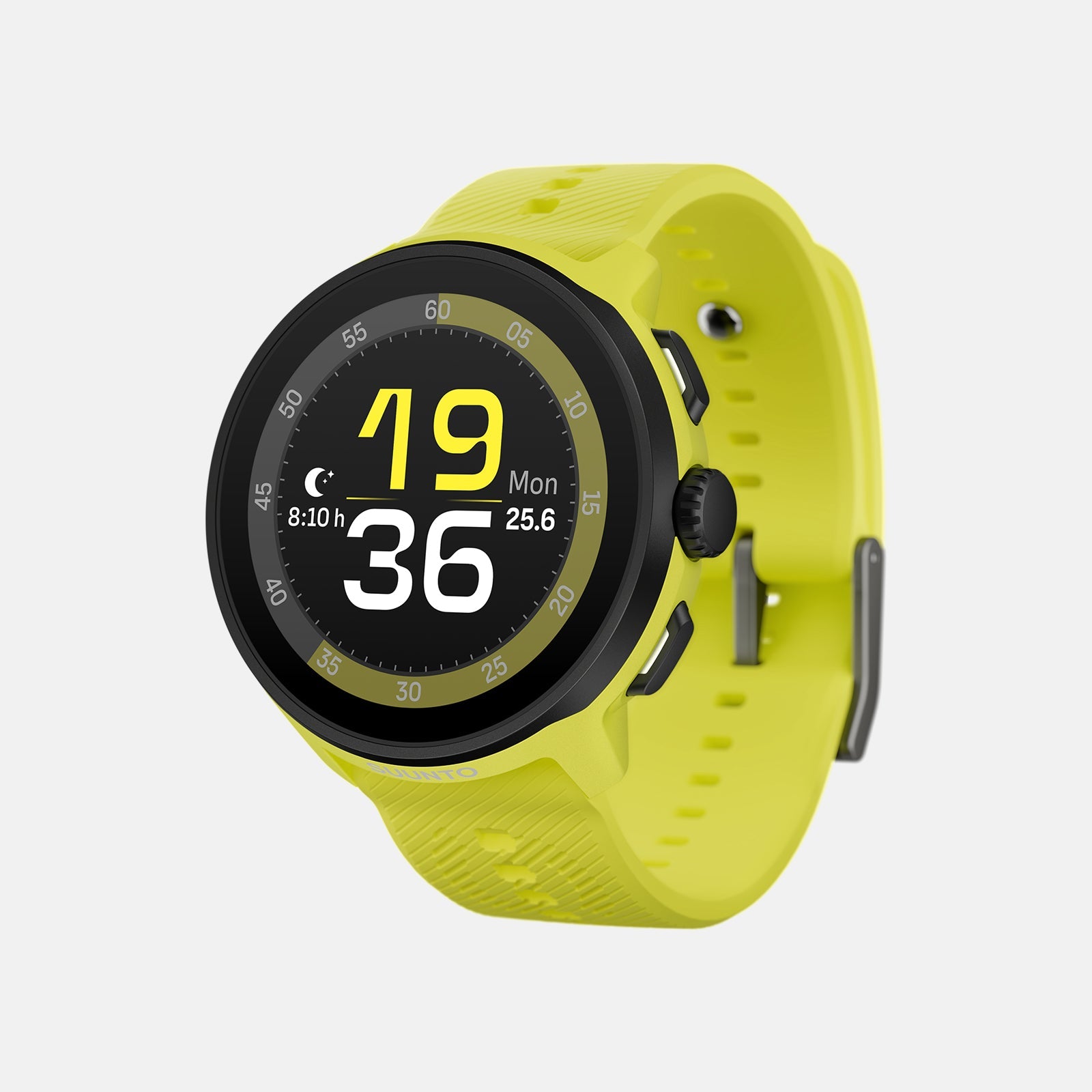 Suunto Run Lime with Silicone Strap