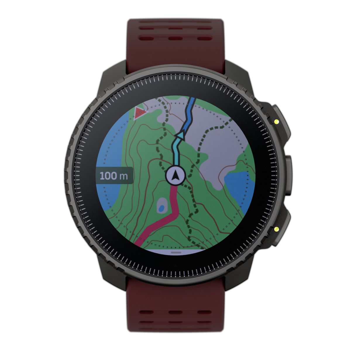 流行 SUUNTO 究極のアドベンチャーウォッチ - Ruby Black Vertical 健康管理・計測計