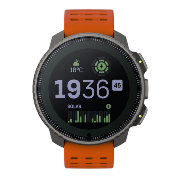 SUUNTO VERTICAL Titanium Solar Canyon GPS Adventure Sports Watch
