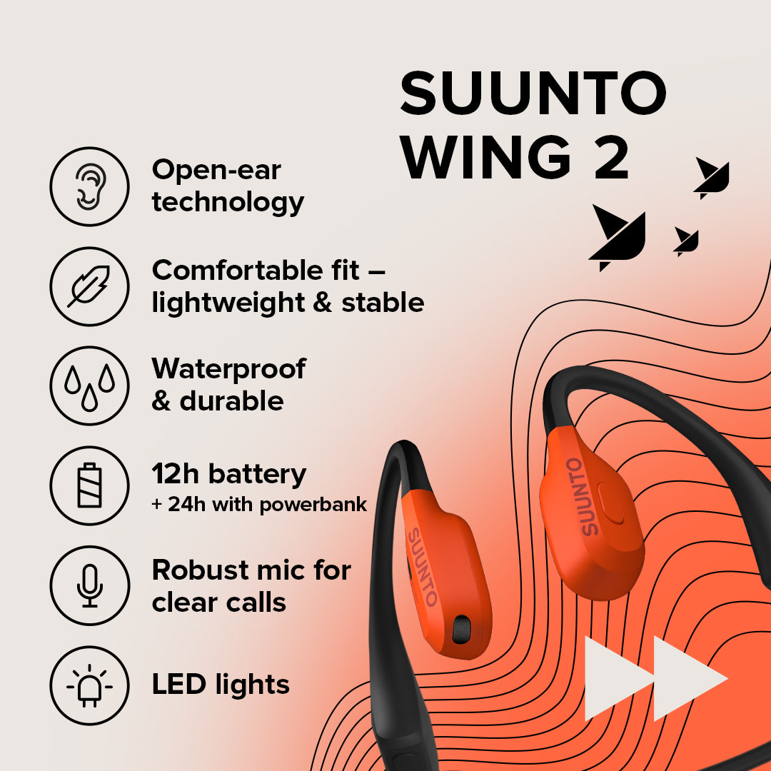 Suunto Wing 2 Coral Orange